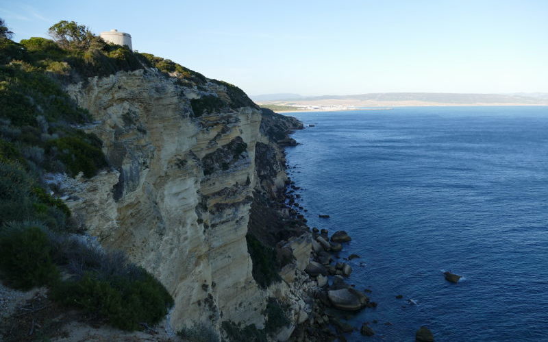 Breña, Maritime cliff of the Tajo de Barbate