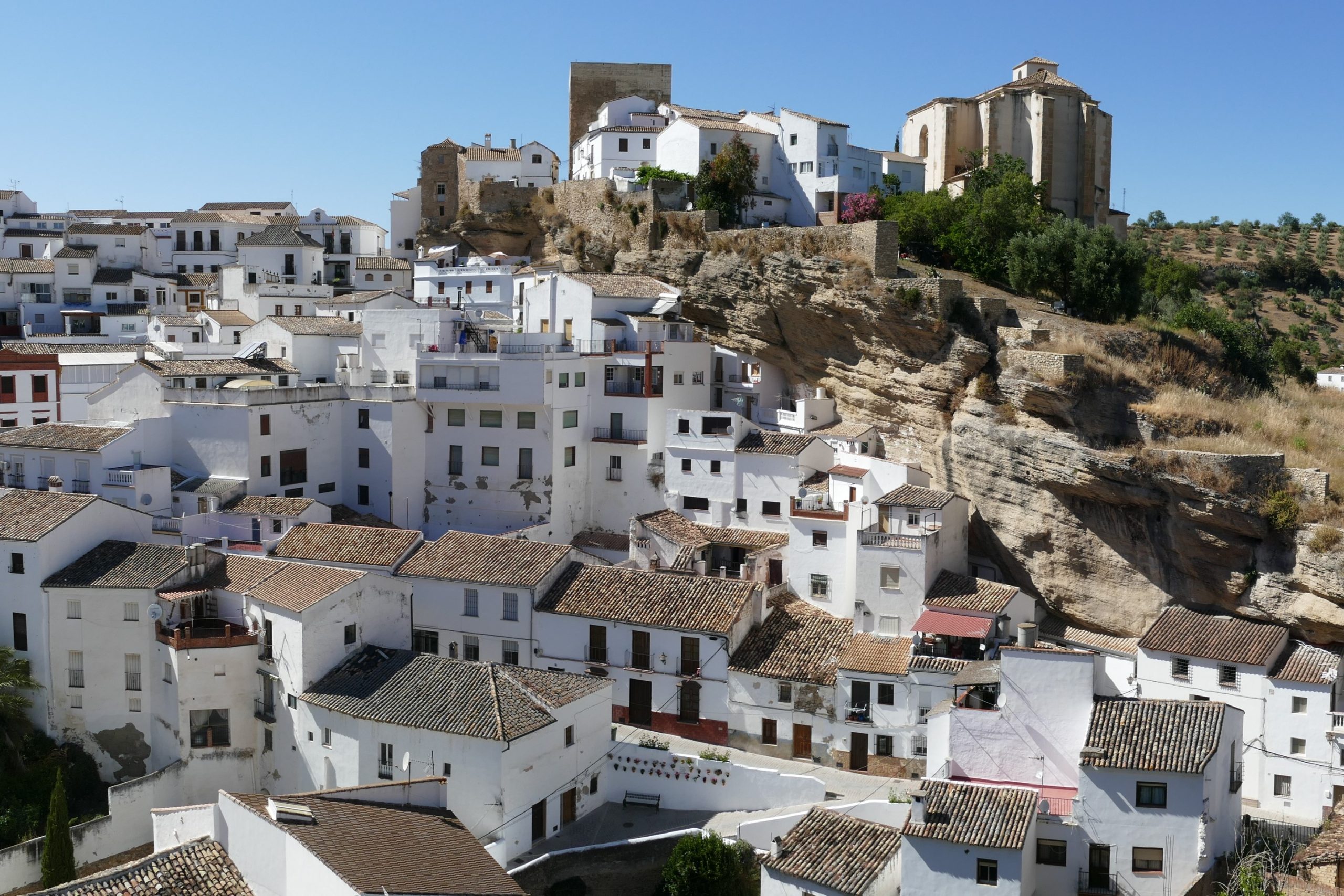 White village of Setenil de las Bodegas