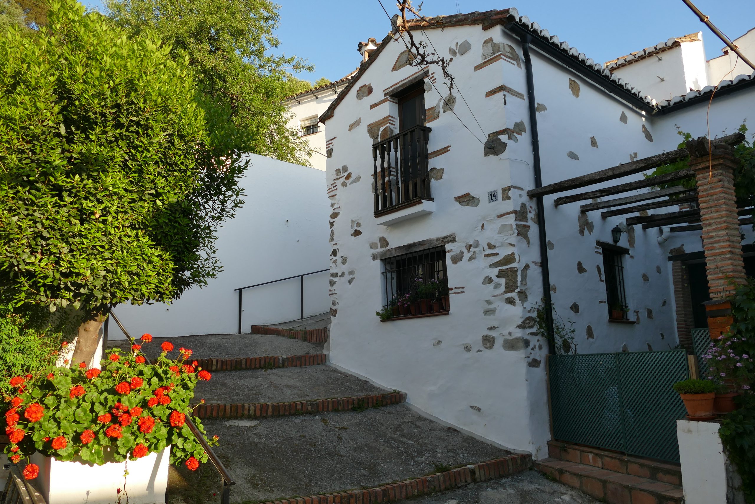 A typical house in an Andalusian white village ('pueblo blanco')